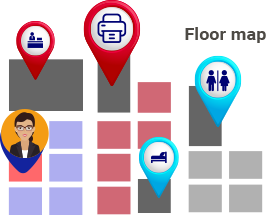 interactive floor map